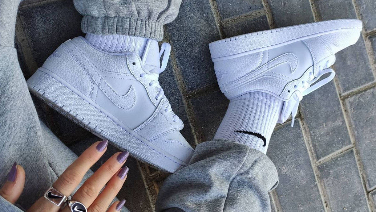 Jordan 1 Low White