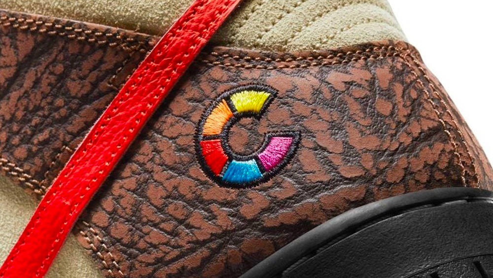 Image via Nike Color Skates x Nike SB Dunk High "Kebab and Destroy"