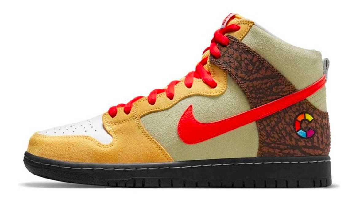 The Color Skates X Nike Sb Dunk High Kebab And Destroy Is Inspired By The Greek Delicacy The Sole Supplier