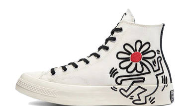 Keith Haring x Converse Chuck 70 Hi Egret Black
