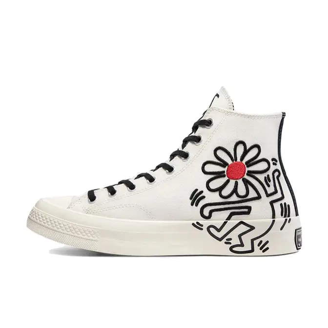 Keith Haring x Converse Chuck 70 Hi Egret Black | Where To Buy ...