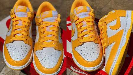 A Closer Look at the Nike Dunk Low "Laser Orange" A Closer Look at the Nike Dunk Low "Laser Orange"