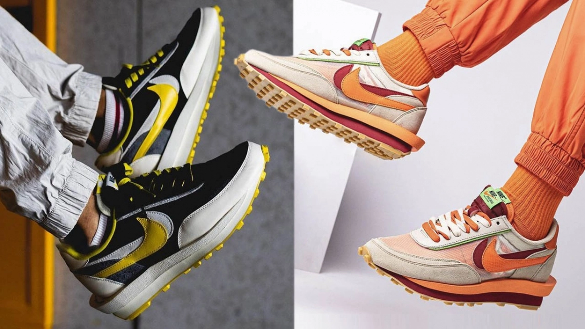 Get Up Close With the CLOT & UNDERCOVER x sacai x shoes Nike LDWaffle