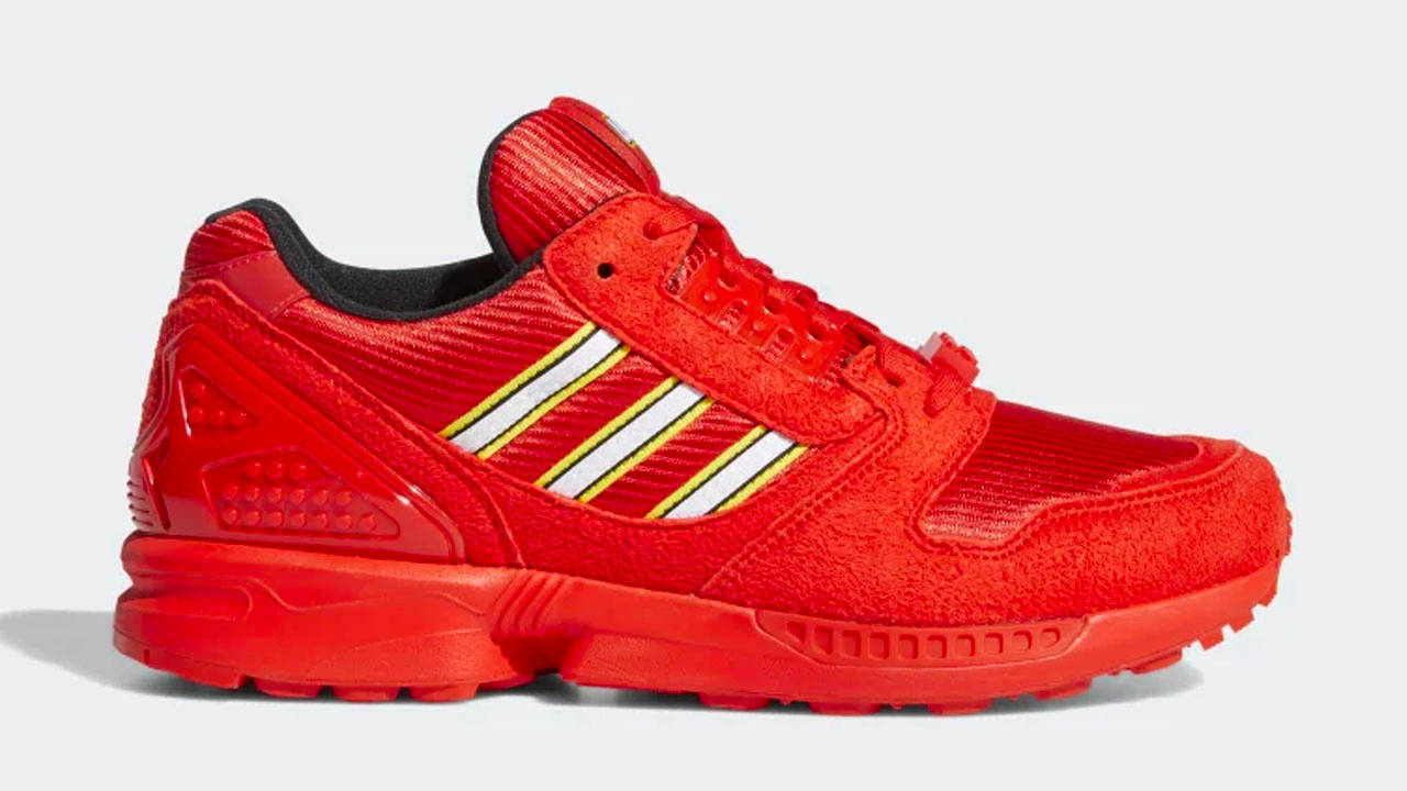 The LEGO x adidas ZX 8000 "Bricks" Collection is Still Available at adidas UK!