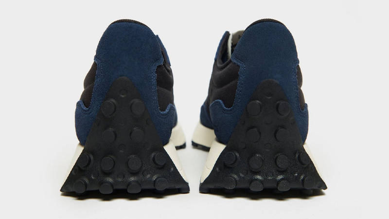 New Balance 327 Navy Yellow Back