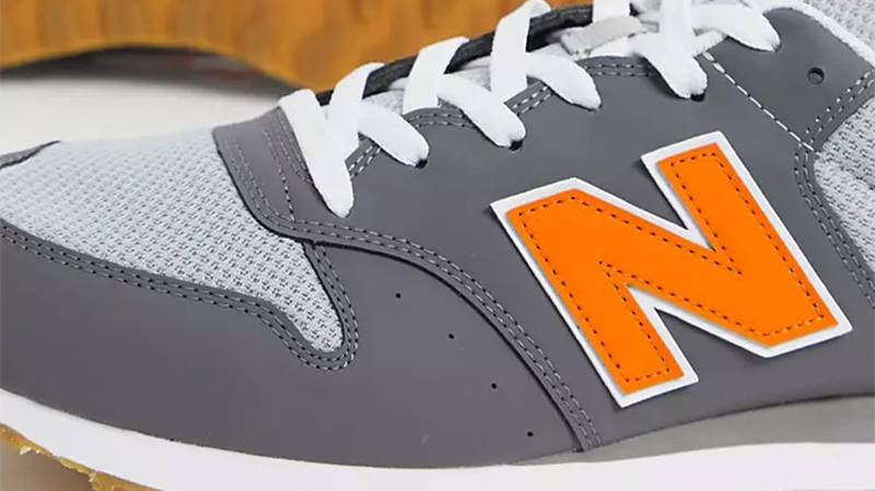 New Balance 500 Classic Grey Detail 2