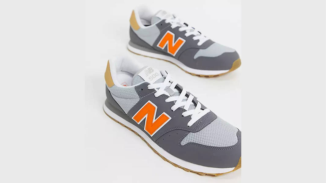New Balance 500 Classic Grey Side