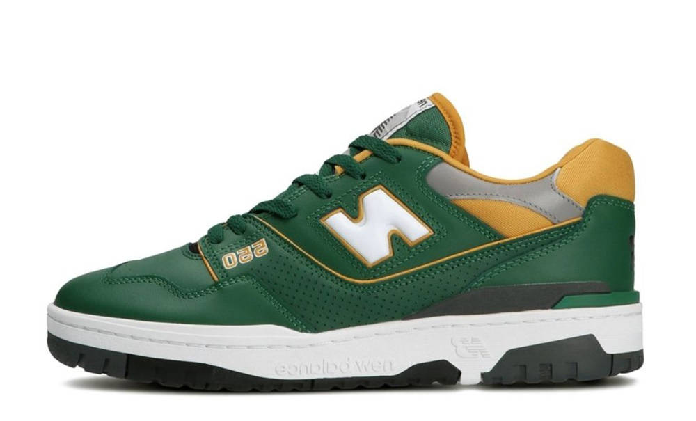 New Balance 550 Dark Green Gold