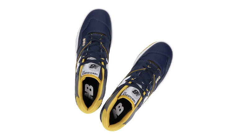 New Balance 550 Navy Gold Middle