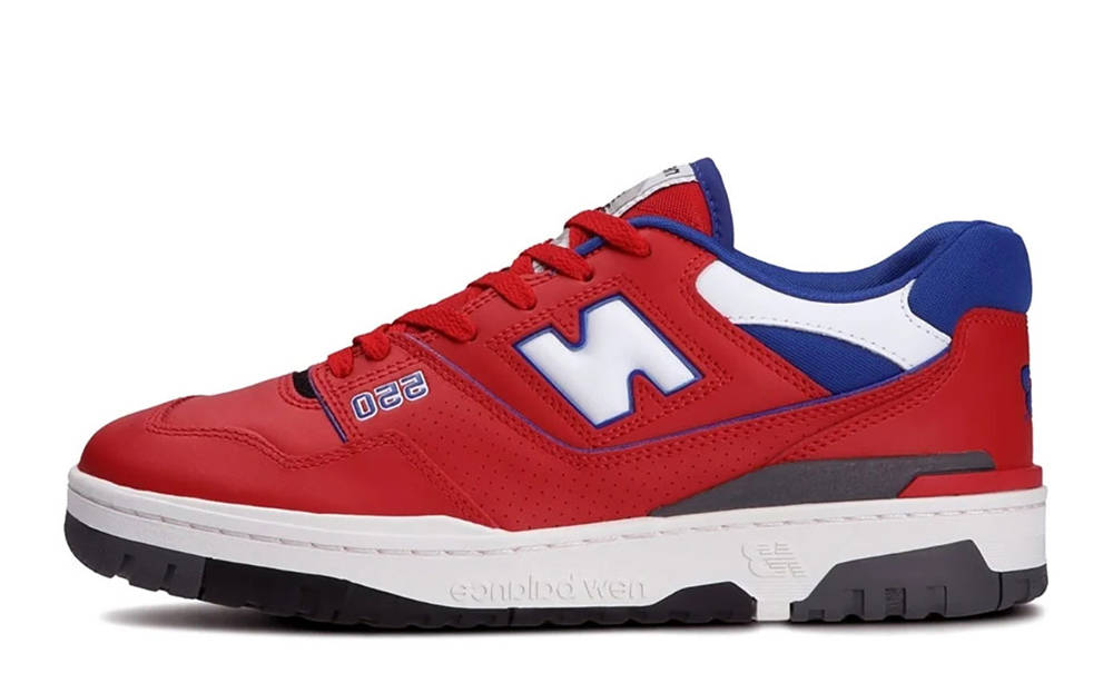 New Balance 550 Red Blue