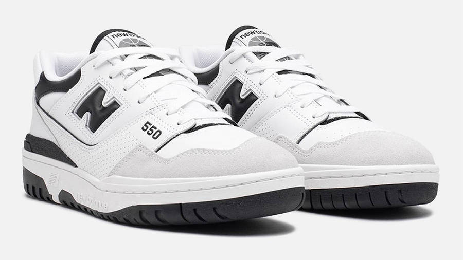 new balance 550 white black womens