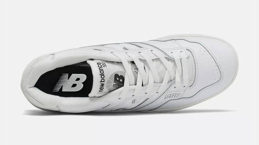 New Balance 550 White Grey Middle