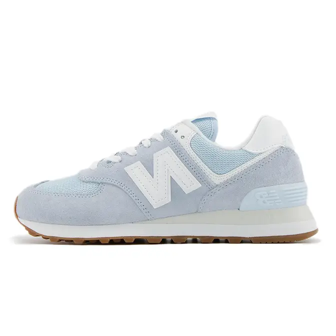 New Balance 574 Light Blue White | Where To Buy | WL574PE2 | The Sole ...