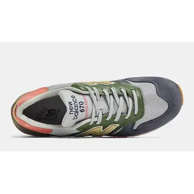 New Balance 670 Made In UK Green Grey M670SPK middle
