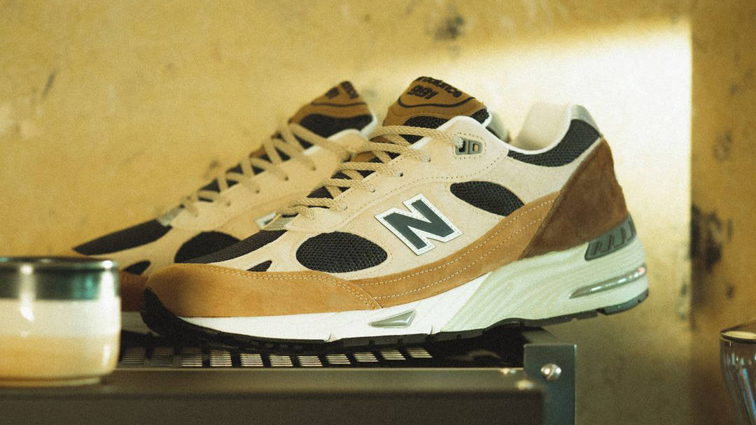 New Balance 991 Made In England Cappuccino カプチーノ New Balance 991 MiUK Cappuccino Men's - M991SBN - US