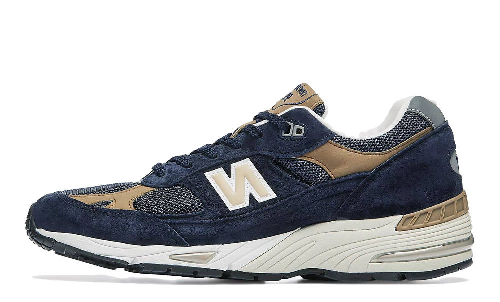 new balance navy brown