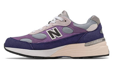 New Balance 992 Purple Silver Metallic New Balance 992 Purple Silver Metallic