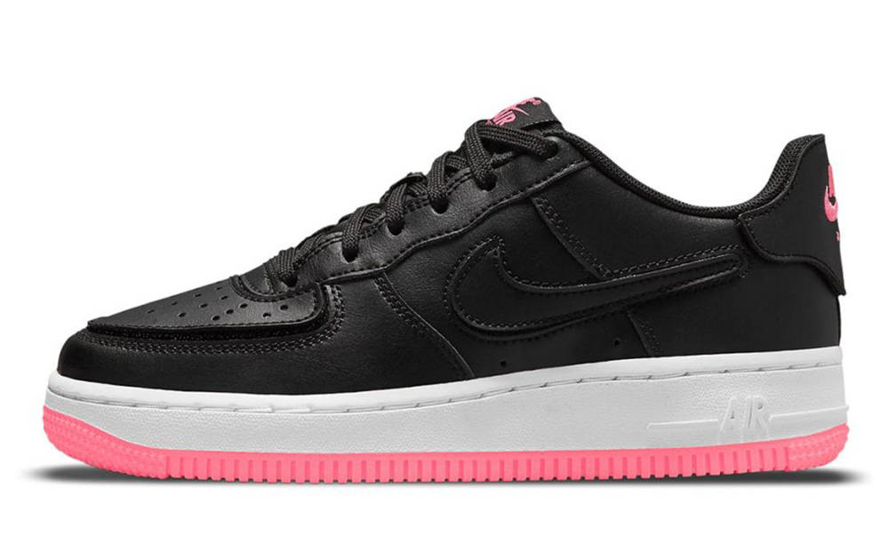Nike Air Force 1/1 GS Black Hyper Pink Where To Buy DB4545-005