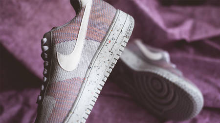 The Nike Air Force 1 Crater Flyknit "Wolf Grey" Utilises Eco-Friendly Materials The Nike Air Force 1 Crater Flyknit "Wolf Grey" Utilises Eco-Friendly Materials