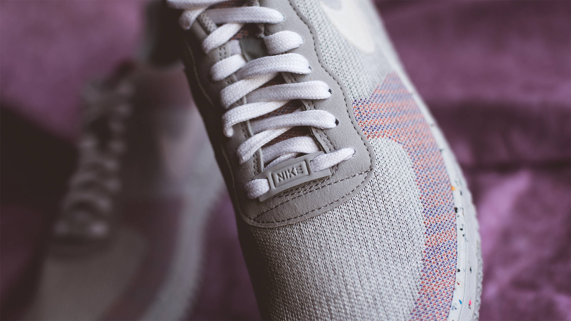 Nike Air Force 1 Crater Flyknit Wolf Grey