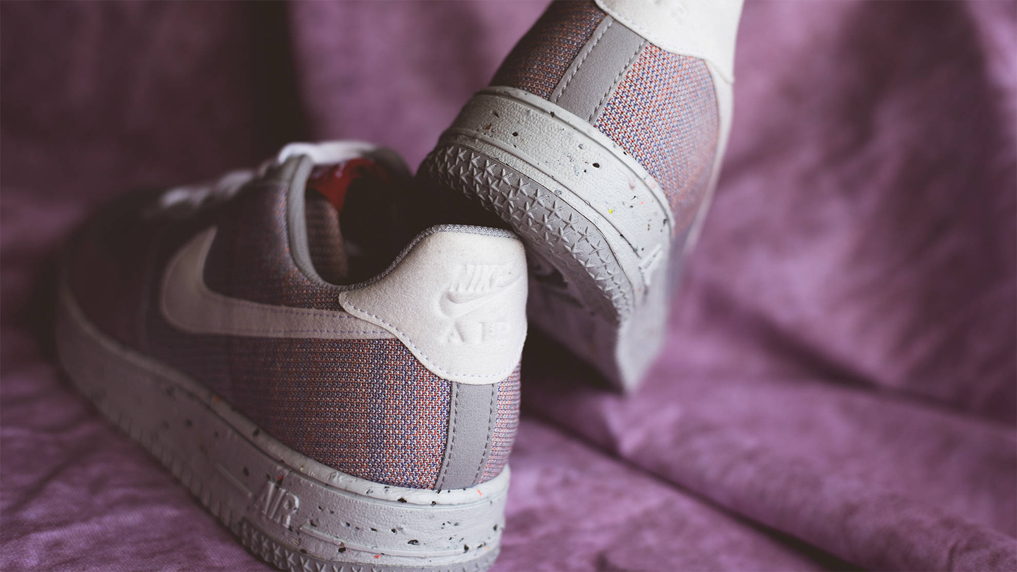 Nike Air Force 1 Crater Flyknit Wolf Grey