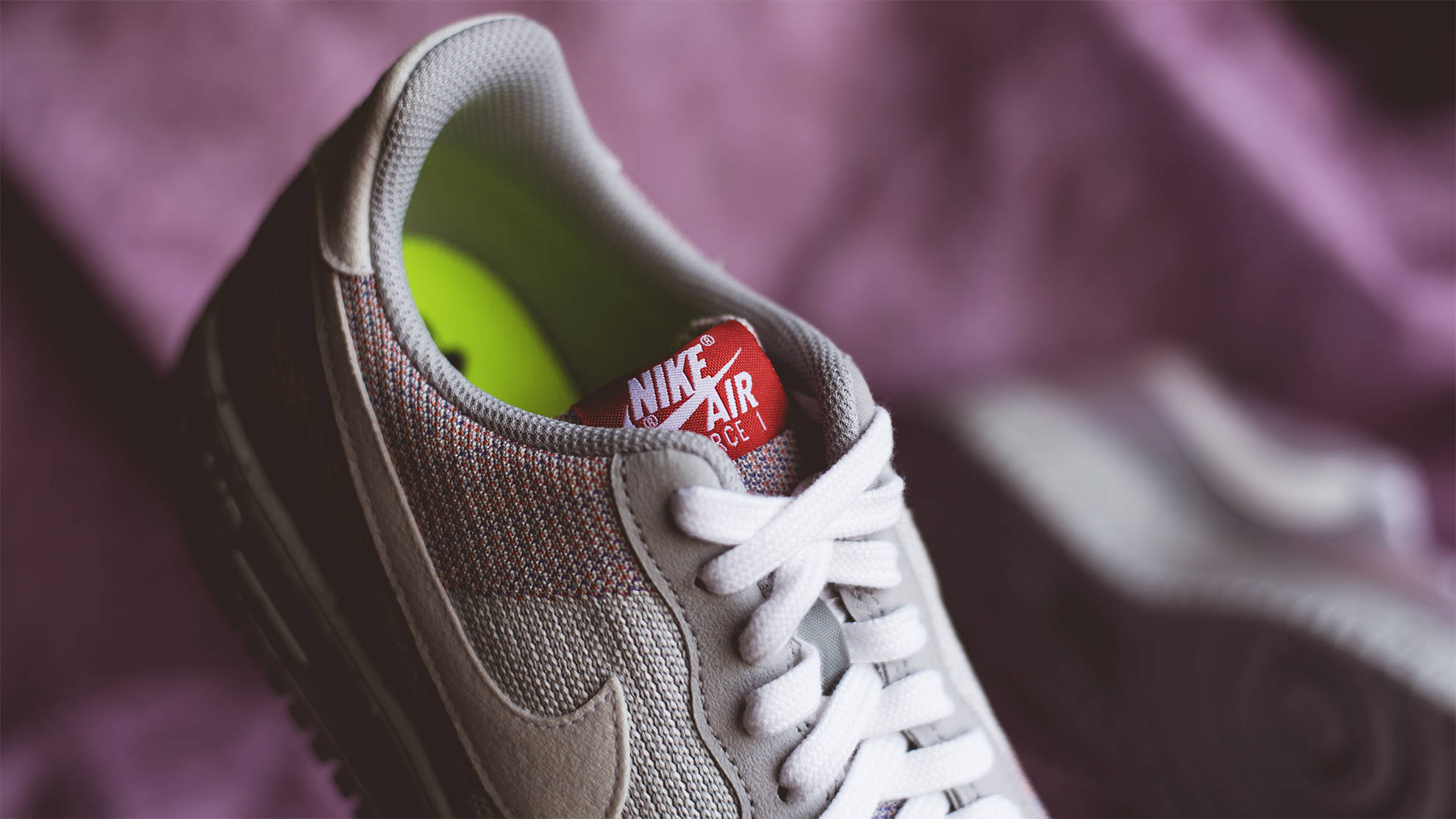 Nike Air Force 1 Crater Flyknit Wolf Grey