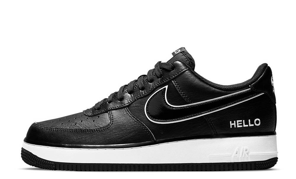 Nike Air Force 1 Hello White Black