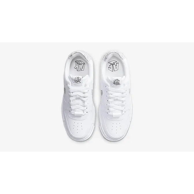 Nike Air Force 1 Pixel White Animal Swoosh | Where To Buy | DH9632-100 ...