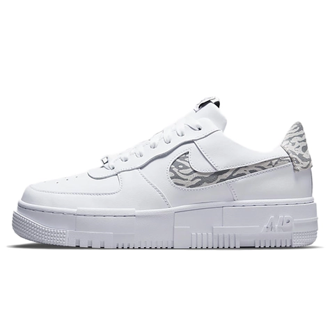 Nike Air Force 1 Pixel White Animal Swoosh
