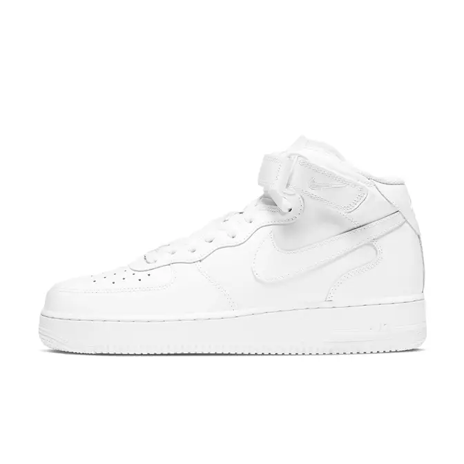 Nike Air Force 1 Mid 07 Triple White | Where To Buy | CW2289-111