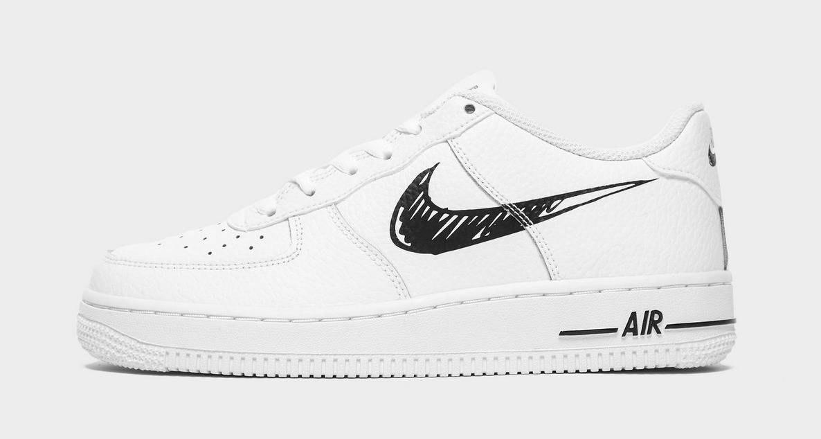 Nike Air Force 1 Sketch White Black