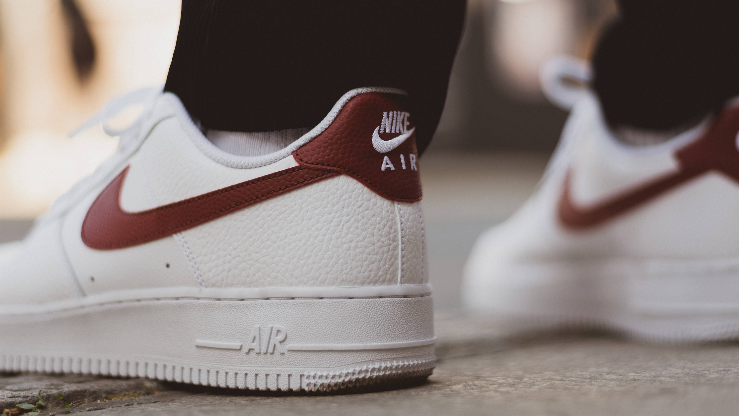 af1 white team red