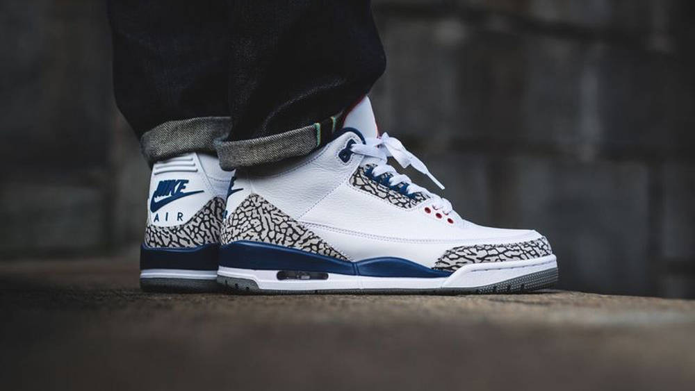 Image via Titolo Nike Air Jordan 3 True Blue