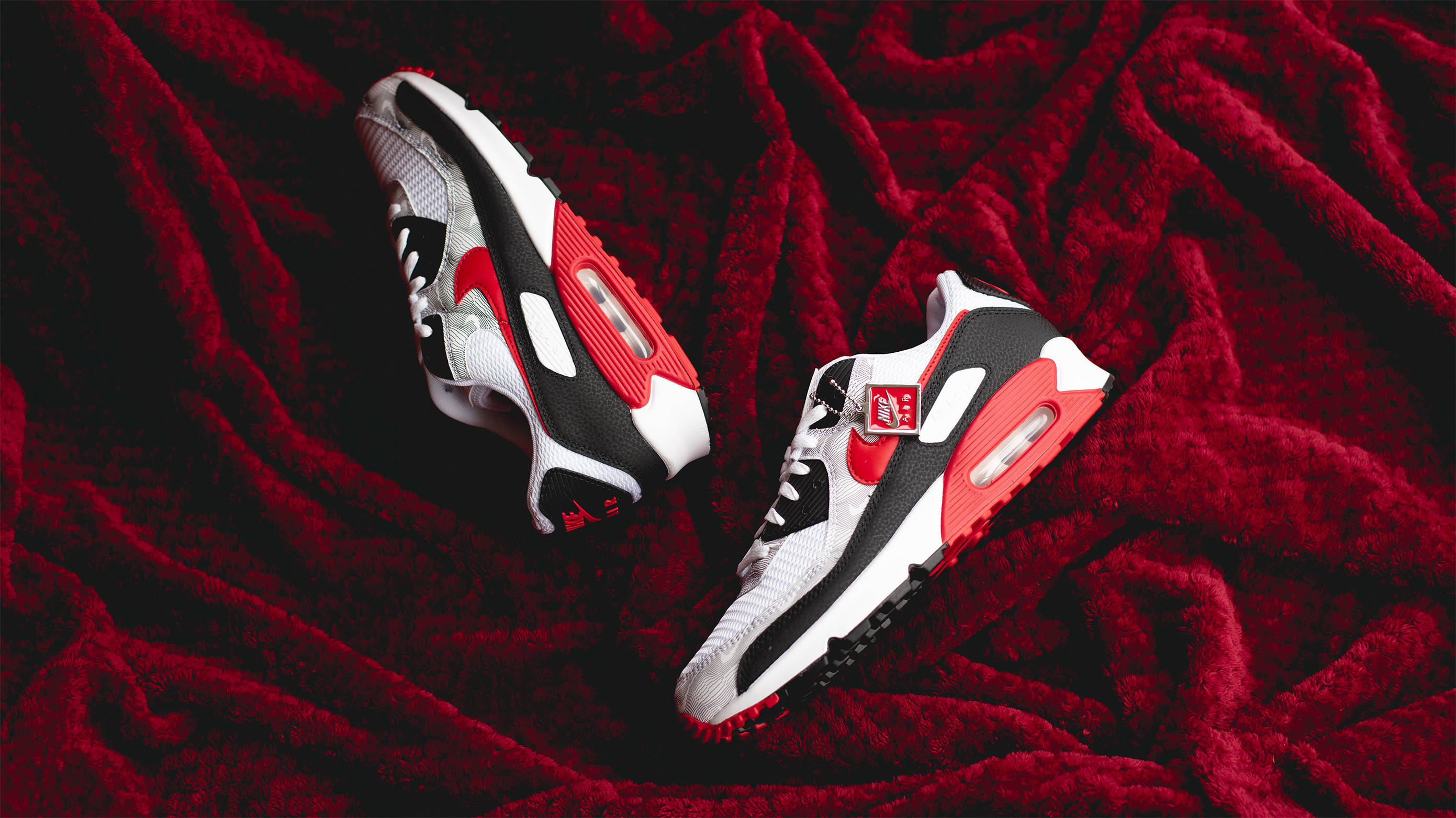 Nike Air Max 90 Topography White University Red