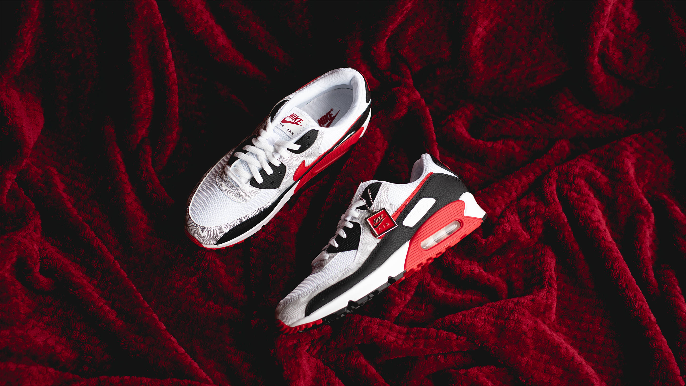 Nike Air Max 90 Topography White University Red