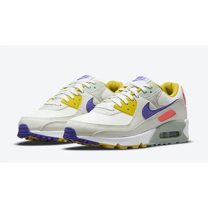 purple pink and yellow air max