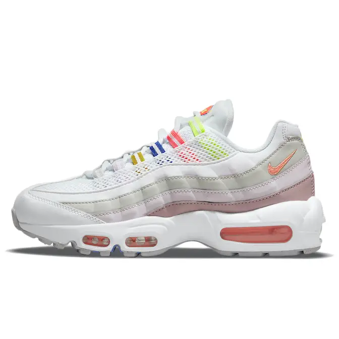 Nike Air Max 95 White Multi | Where To Buy | DH5722-100 | The Sole