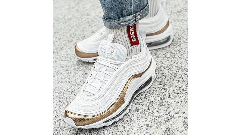 Air max 97 gs on sale trainers white white blush gold