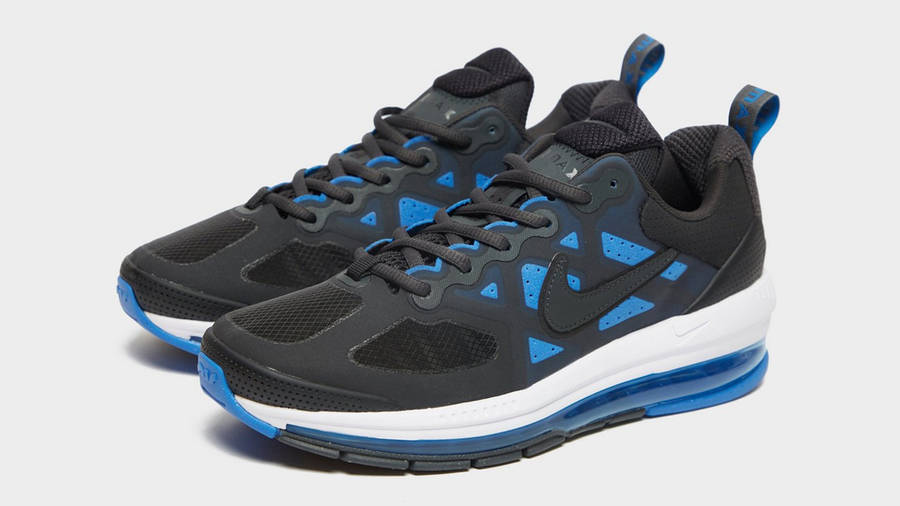 Nike Air Max Genome Black Signal Blue Front