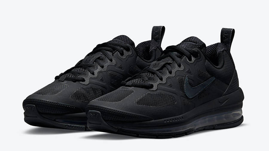 Nike Air Max Genome Triple Black CW1648-001 front