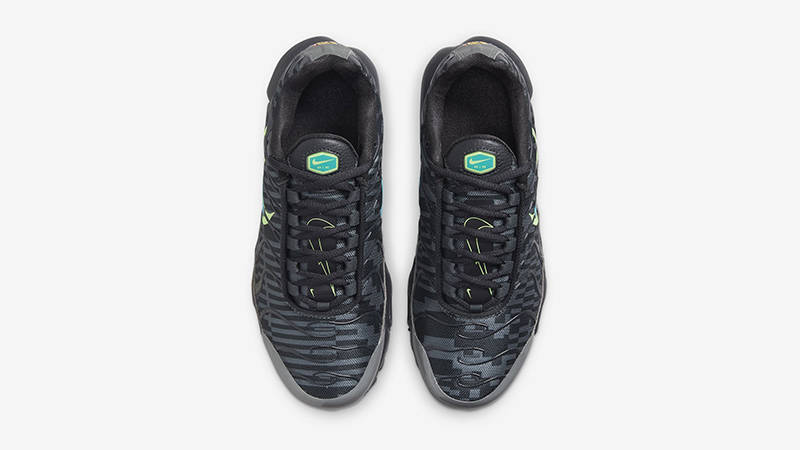 Nike Air Max Plus GS Smoke Grey Lime Glow DM3266-001 Top