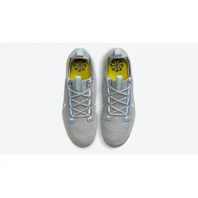 Nike Air VaporMax Flyknit 2021 Grey Liquid Lime DH4084-003 Top