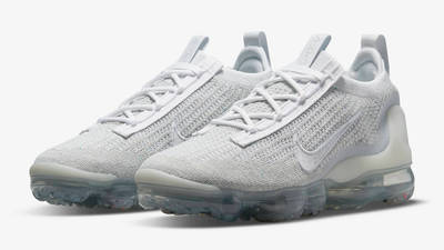 Nike Air VaporMax Flyknit 2021 Pure Platinum DC4112-100 Side