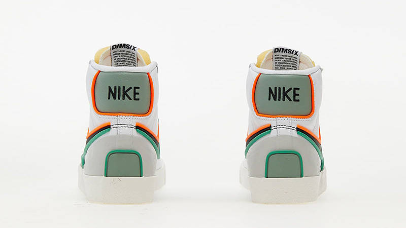Nike Blazer Mid 77 Infinite White Jade Black DA7233-104 back