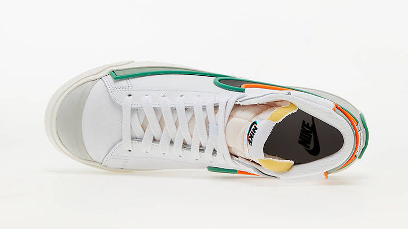Nike Blazer Mid 77 Infinite White Jade Black DA7233-104 middle