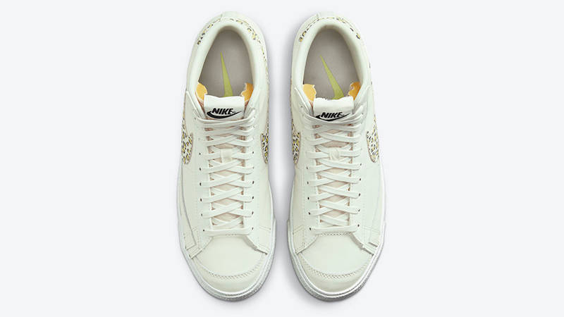 Nike Blazer Mid 77 Leopard Sail Lemon Twist