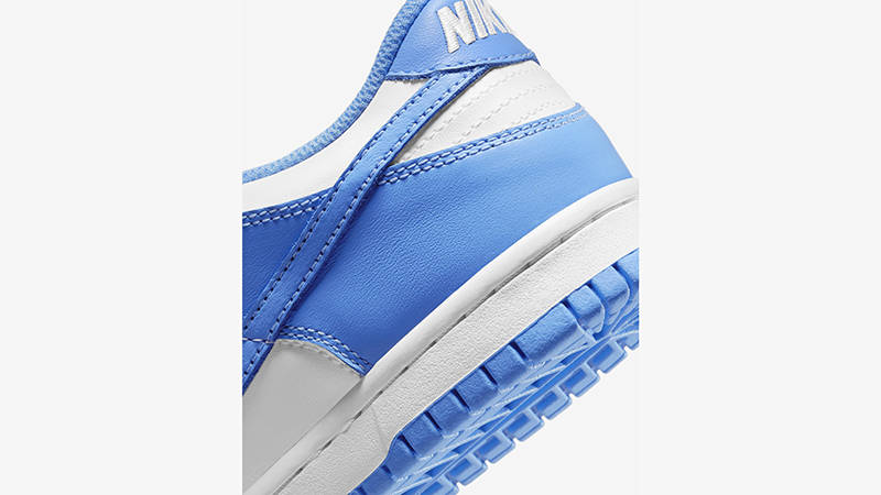 Nike Dunk Low GS White University Blue UNC Where To Buy CW1590-103