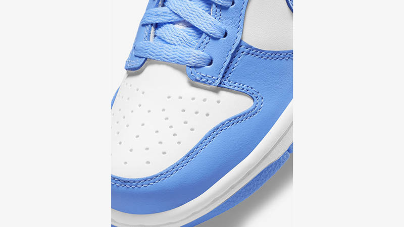 Nike Dunk Low GS White University Blue CW1590-103 Detail