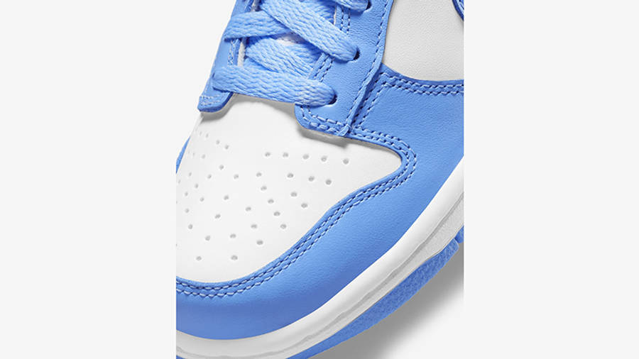 Nike Dunk Low GS White University Blue UNC | Where To Buy | CW1590-103 ...