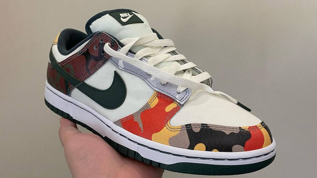 Nike Dunk Low Multi Camo B